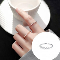 South Korea Fashion Personalized Flower Niche Design Ring