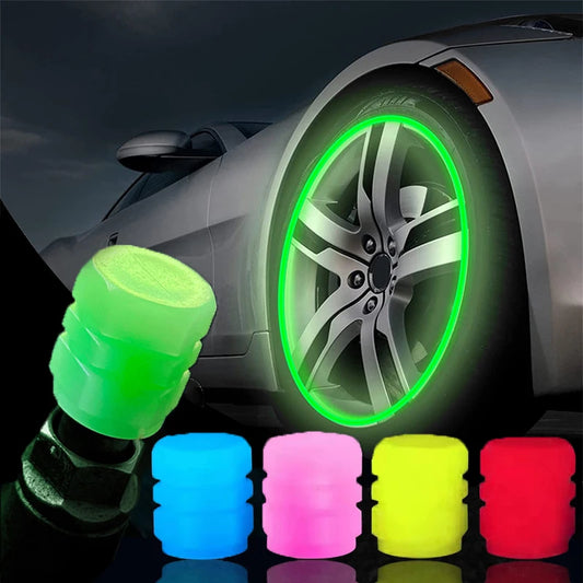 Luminous Universal Decor Car Tire Valve Caps