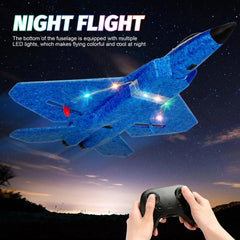 Remote Control Aircraft With LED Light Flighter FX-620 Airplane