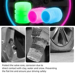 Luminous Universal Decor Car Tire Valve Caps