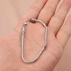 Snake Chain Bracelet Trend Simple Stainless Steel