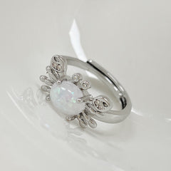 South Korea Fashion Personalized Flower Niche Design Ring