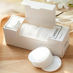 Skincare Friendly Circular Cosmetic Cotton 60 Thin Box