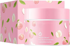 Peach Extract Fruit Acid Exfoliating Face Gel Cream