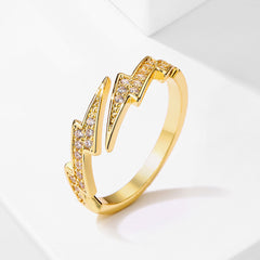 South Korea Fashion Personalized Flower Niche Design Ring