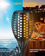 Solar Torch Light Upgraded-42.9 inches Flickering Flames