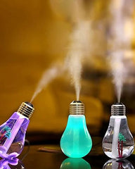 USB Portable Desktop Bulb Air Humidifier with On/Off 7 Color