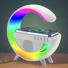 Led Wireless Charger Speaker