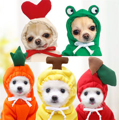 Cute Fruit Dog Clothes French Chihuahua Outfit