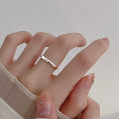 South Korea Fashion Personalized Flower Niche Design Ring