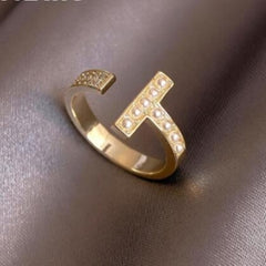 South Korea Fashion Personalized Flower Niche Design Ring