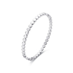 Fashion Personality Round Beads Pattern Titanium Steel Bracelet